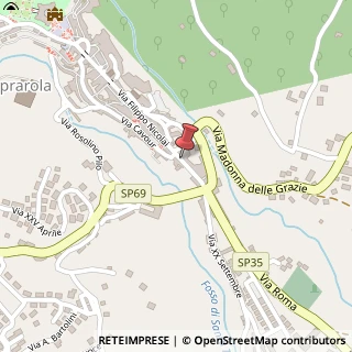 Mappa Via Filippo Nicolai,  212, 01032 Caprarola, Viterbo (Lazio)