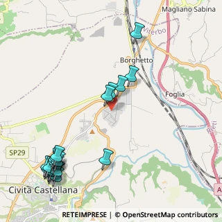 Mappa Via Galileo Galilei, 01033 Civita Castellana VT, Italia (2.9445)
