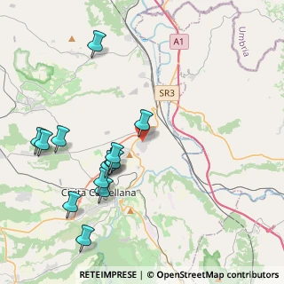 Mappa Via Galileo Galilei, 01033 Civita Castellana VT, Italia (4.75462)