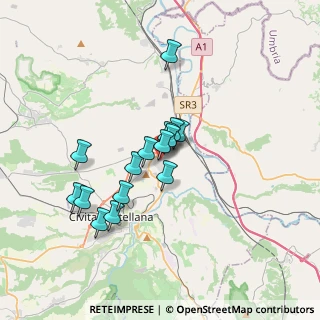 Mappa Via Galileo Galilei, 01033 Civita Castellana VT, Italia (2.91133)