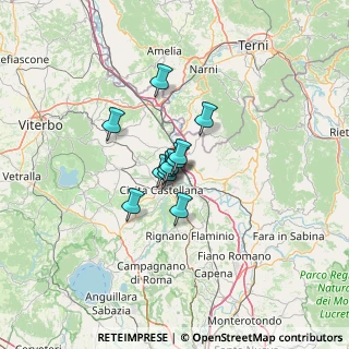 Mappa Via Galileo Galilei, 01033 Civita Castellana VT, Italia (7.41909)