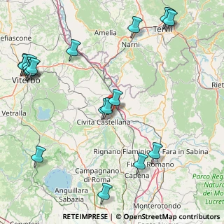 Mappa Via Galileo Galilei, 01033 Civita Castellana VT, Italia (24.6235)
