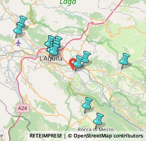Mappa Via del Mulino, 67040 Ocre AQ, Italia (8.04308)
