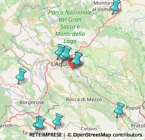 Mappa Via del Mulino, 67040 Ocre AQ, Italia (18.24909)