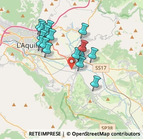 Mappa Via del Mulino, 67040 Ocre AQ, Italia (3.45294)