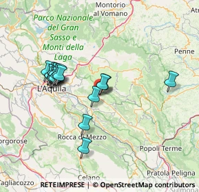 Mappa Barisciano, 67021 Barisciano AQ, Italia (14.32556)