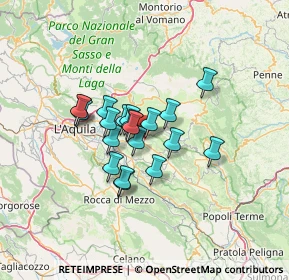 Mappa Barisciano, 67021 Barisciano AQ, Italia (9.7015)