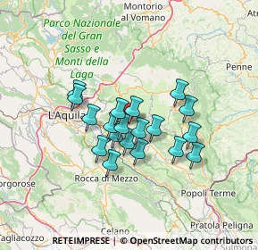 Mappa Barisciano, 67021 Barisciano AQ, Italia (10.47053)