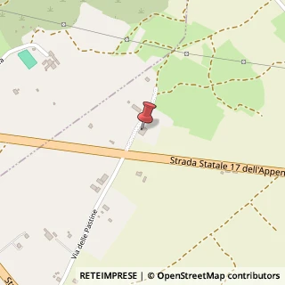 Mappa S.s. 17km46100 Loc. Le Pastine, 67021 Barisciano Aq, 67021 Barisciano, L'Aquila (Abruzzo)