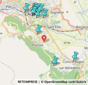Mappa Costa Fonte Augelli II, 67100 Pianola AQ, Italia (2.63)