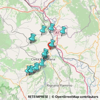 Mappa SS FLAMINIA KM 57, 01033 Civita Castellana VT, Italia (7.36067)