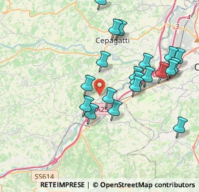 Mappa Via del Mulino de Felici, 65020 Rosciano PE, Italia (4.011)