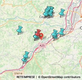 Mappa Via del Mulino de Felici, 65020 Rosciano PE, Italia (3.95588)