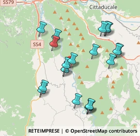 Mappa Via Valle Turano, 02020 Belmonte in Sabina RI, Italia (4.024)