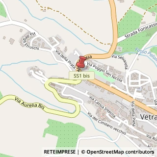 Mappa Via cassia 289/a, 01019 Vetralla, Viterbo (Lazio)