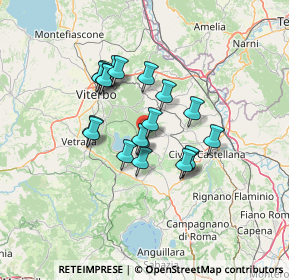 Mappa Via Padre Angelo Romani, 01032 Caprarola VT, Italia (10.934)