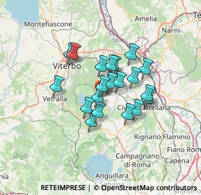 Mappa Via Padre Angelo Romani, 01032 Caprarola VT, Italia (10.0535)
