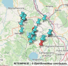 Mappa Via Padre Angelo Romani, 01032 Caprarola VT, Italia (11.752)