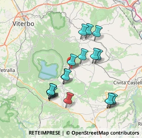 Mappa Via Padre Angelo Romani, 01032 Caprarola VT, Italia (7.46556)