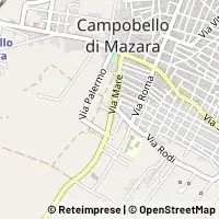 Hartă Campobello di Mazara