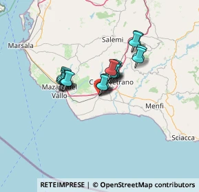 Mappa Via Guglielmo Marconi, 91021 Campobello di Mazara TP, Italia (10.068)