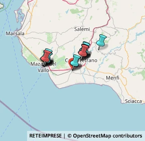 Mappa Via Guglielmo Marconi, 91021 Campobello di Mazara TP, Italia (9.804)