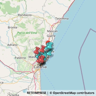 Mappa Via Belfrontizio, 95024 Acireale CT, Italia (11.57882)
