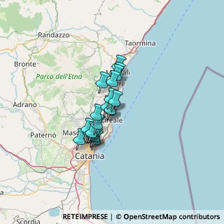 Mappa Via Pantanello, 95024 Acireale CT, Italia (9.644)