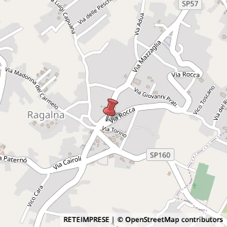 Mappa Via Rocca, 17, 95030 Ragalna, Catania (Sicilia)
