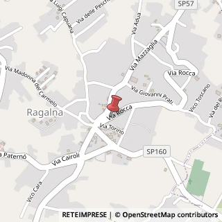 Mappa Via Rocca, 6B, 95030 Ragalna, Catania (Sicilia)