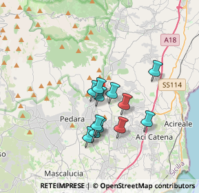 Mappa Via Mongibello, 95029 Viagrande CT, Italia (3.00833)