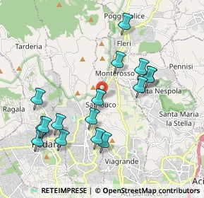 Mappa Via Mongibello, 95029 Viagrande CT, Italia (2.25875)