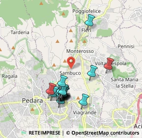 Mappa Via Mongibello, 95029 Viagrande CT, Italia (2.1165)