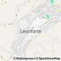 Hartă Leonforte