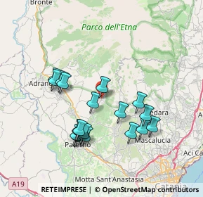 Mappa Via Mazzaglia, 95030 Ragalna CT, Italia (7.83421)