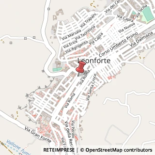 Mappa Strada Statale Catanese, 142, 94013 Leonforte, Enna (Sicilia)