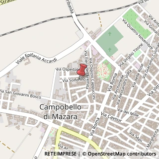 Mappa Via Solferino, 15, 91021 Campobello di Mazara TP, Italia, 91021 Campobello di Mazara, Trapani (Sicilia)