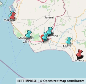 Mappa Via S. Martino, 91021 Campobello di Mazara TP, Italia (20.9045)