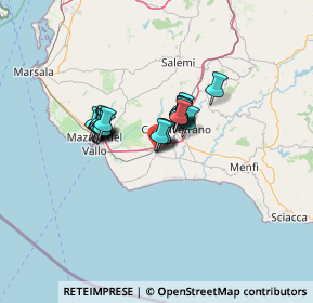 Mappa Via S. Martino, 91021 Campobello di Mazara TP, Italia (9.2265)