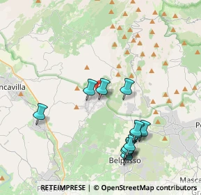 Mappa Via Rocca, 95030 Ragalna CT, Italia (4.51167)