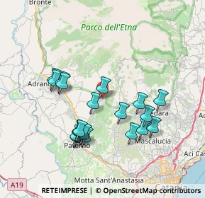 Mappa Via Rocca, 95030 Ragalna CT, Italia (7.96)