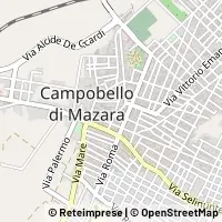 Mapa Campobello di Mazara