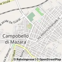 Kaart Campobello di Mazara