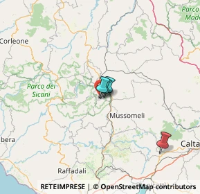 Mappa 92022 Cammarata AG, Italia (54.67583)