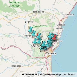 Mappa 95030 Ragalna CT, Italia (11.4855)
