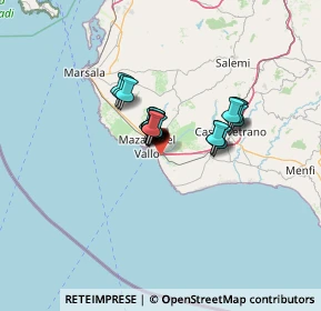 Mappa Via Imperia, 91026 Mazara del Vallo TP, Italia (8.6885)