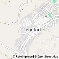Mapa Leonforte