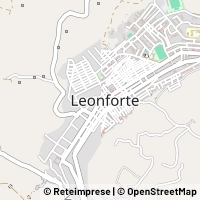 Karte Leonforte