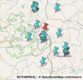 Mappa Contrada Lupa, 92022 Cammarata AG, Italia (8.884)