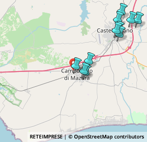 Mappa Circonvallazione Nord, 91021 Campobello di Mazara TP, Italia (5.14364)